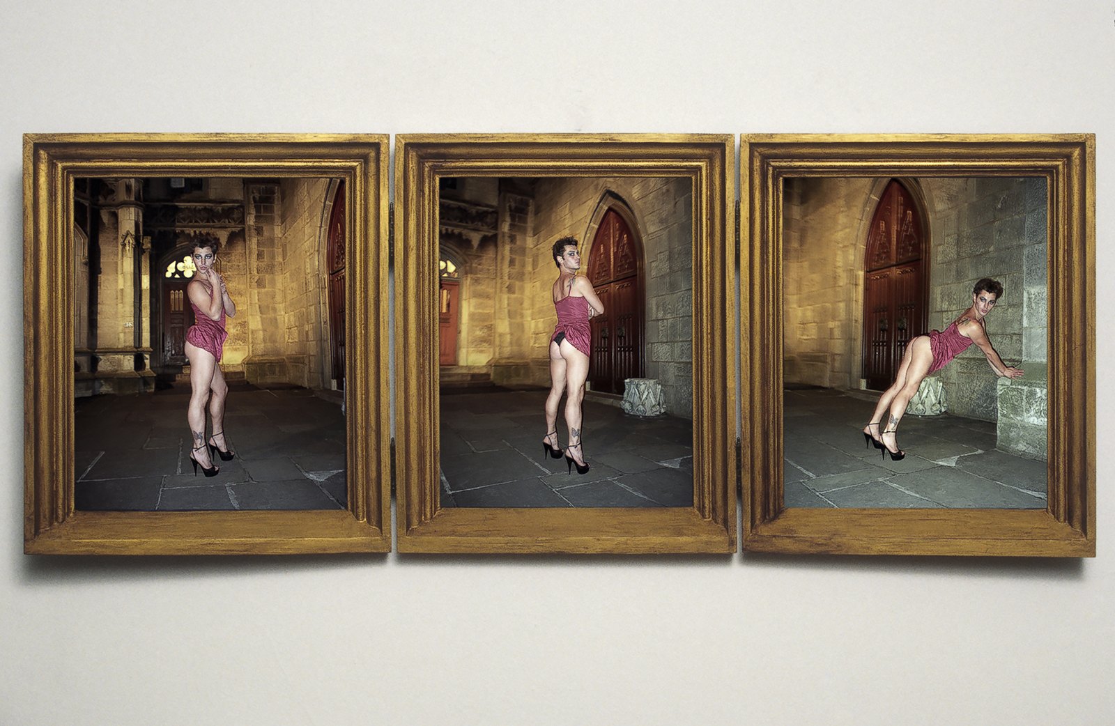 He-She — Transgression 4am Altarpiece Triptych 2000