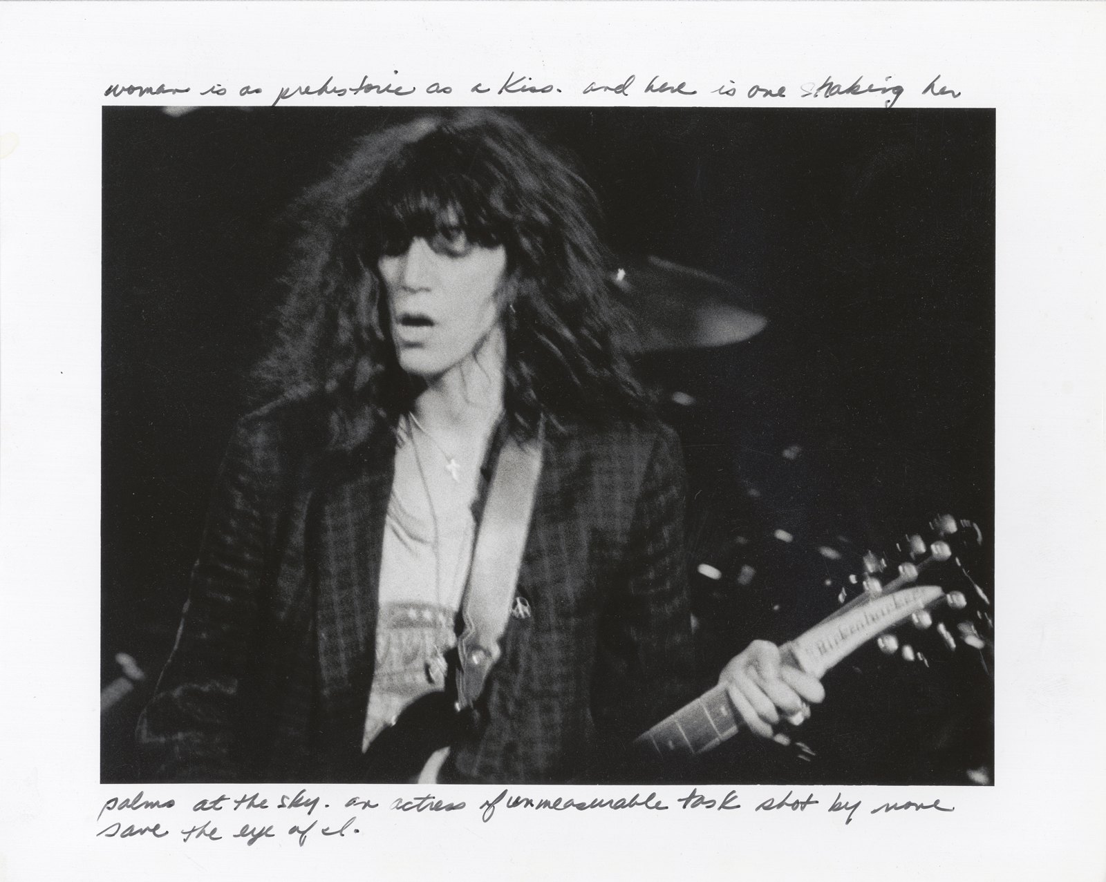 Portraits — Pattismith Woman Is As Prehistoric As A Kiss 1978