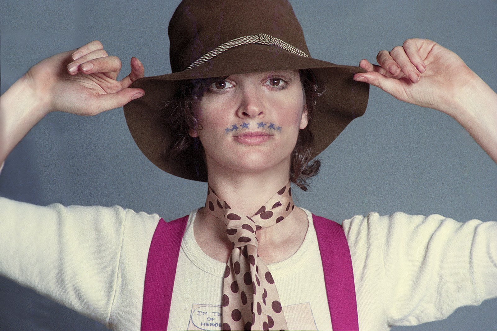 The Ladies Room — Pam With Mustache