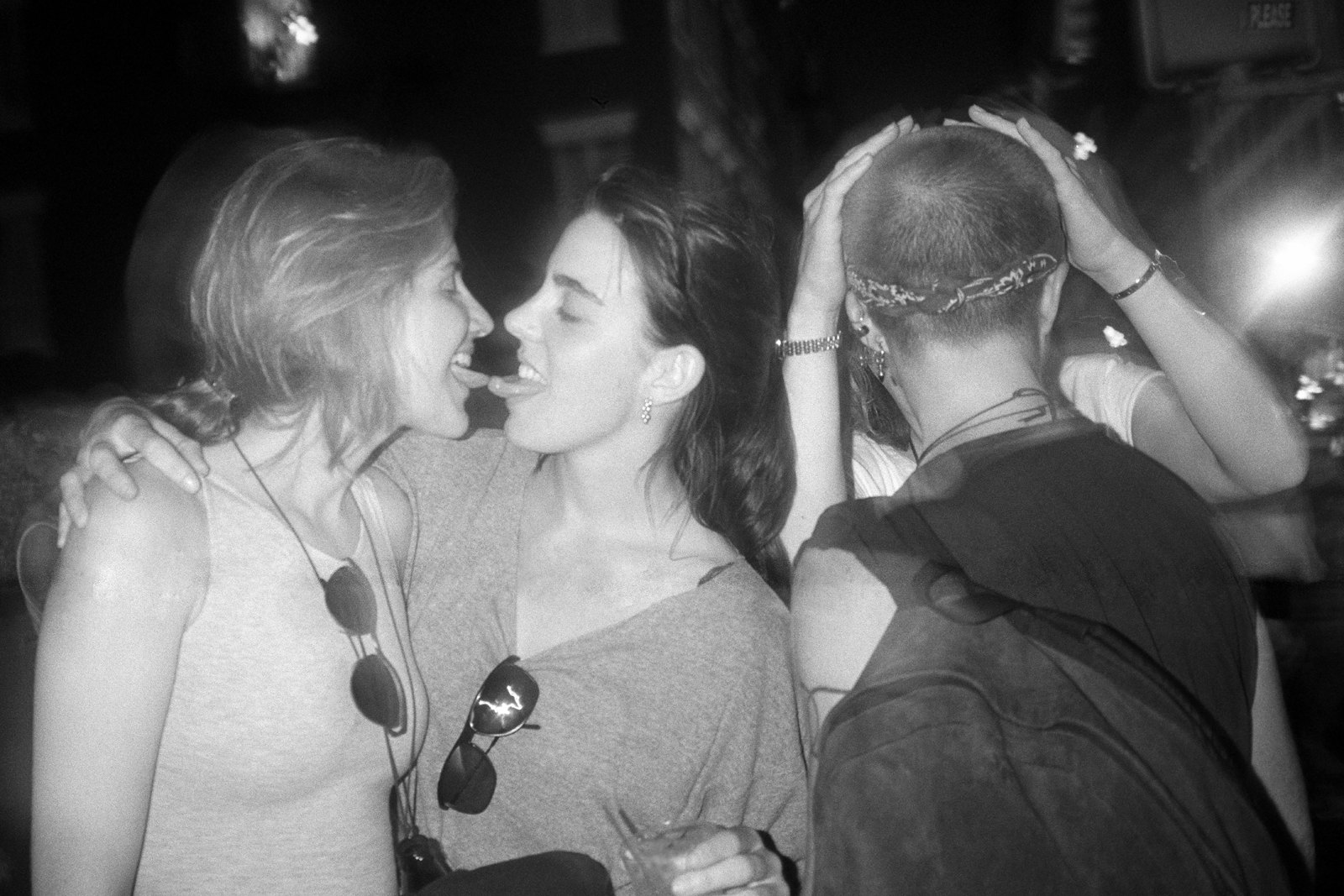 The Ladies Room — Dykes On Street 1992 Bw