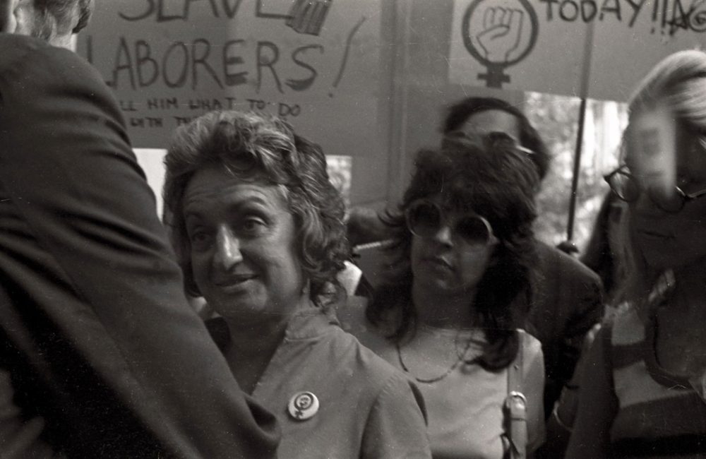 The Personal is Political — Women's Demo Nyc 1978 Betty Freidan