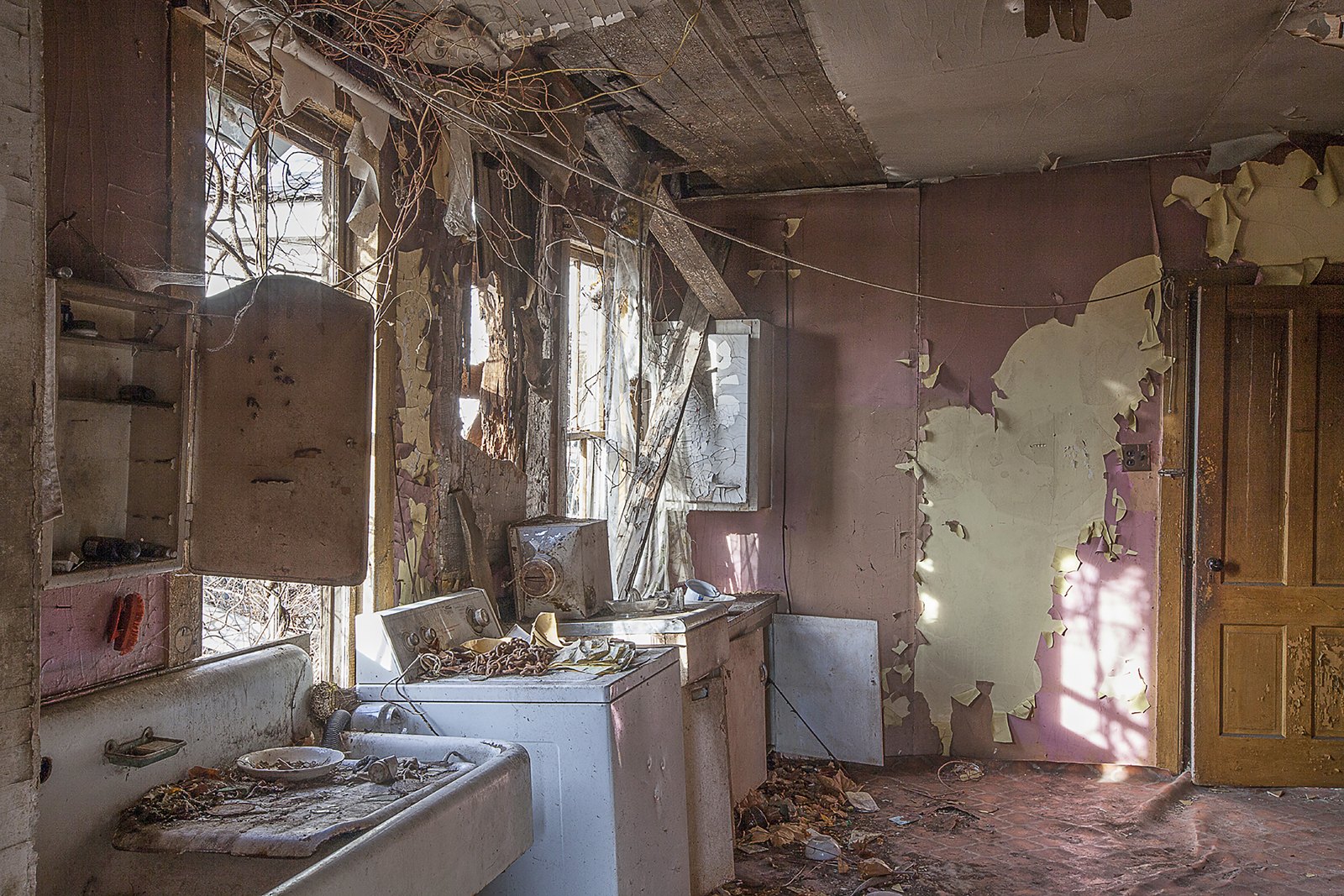 Urban Archeology & Modern Ruins — Kitchen Medicine Cabinet Buttonwood