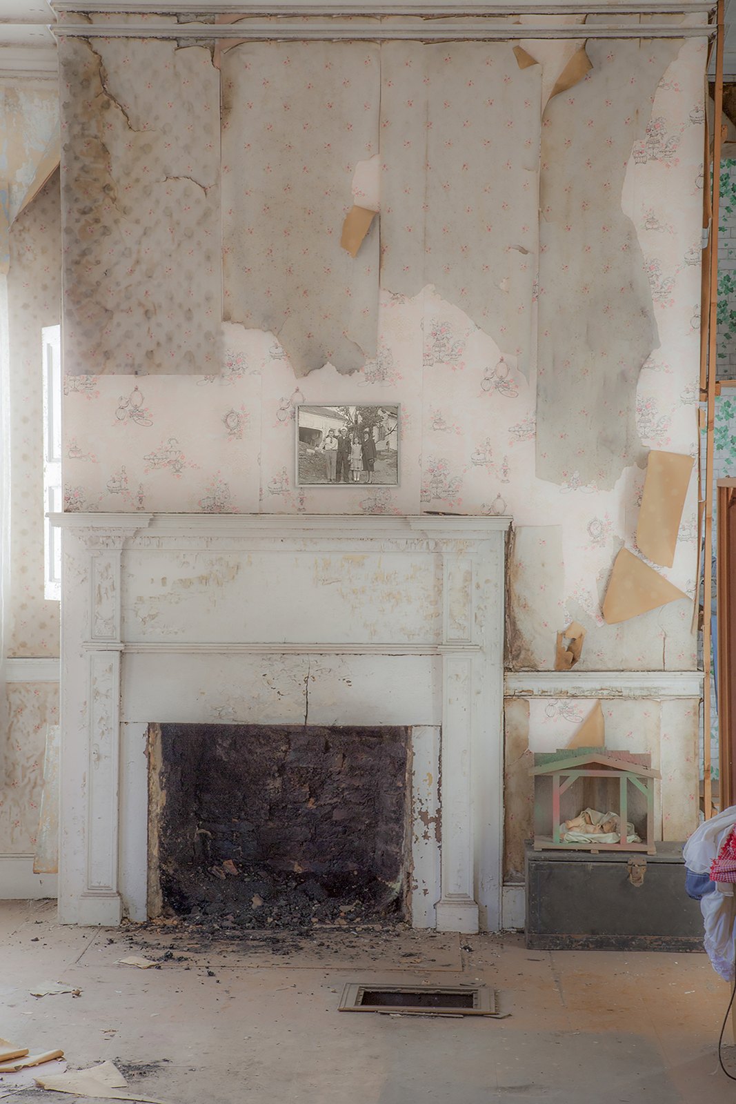 Urban Archeology & Modern Ruins — As She Remembered The Bed Room Buttonwood