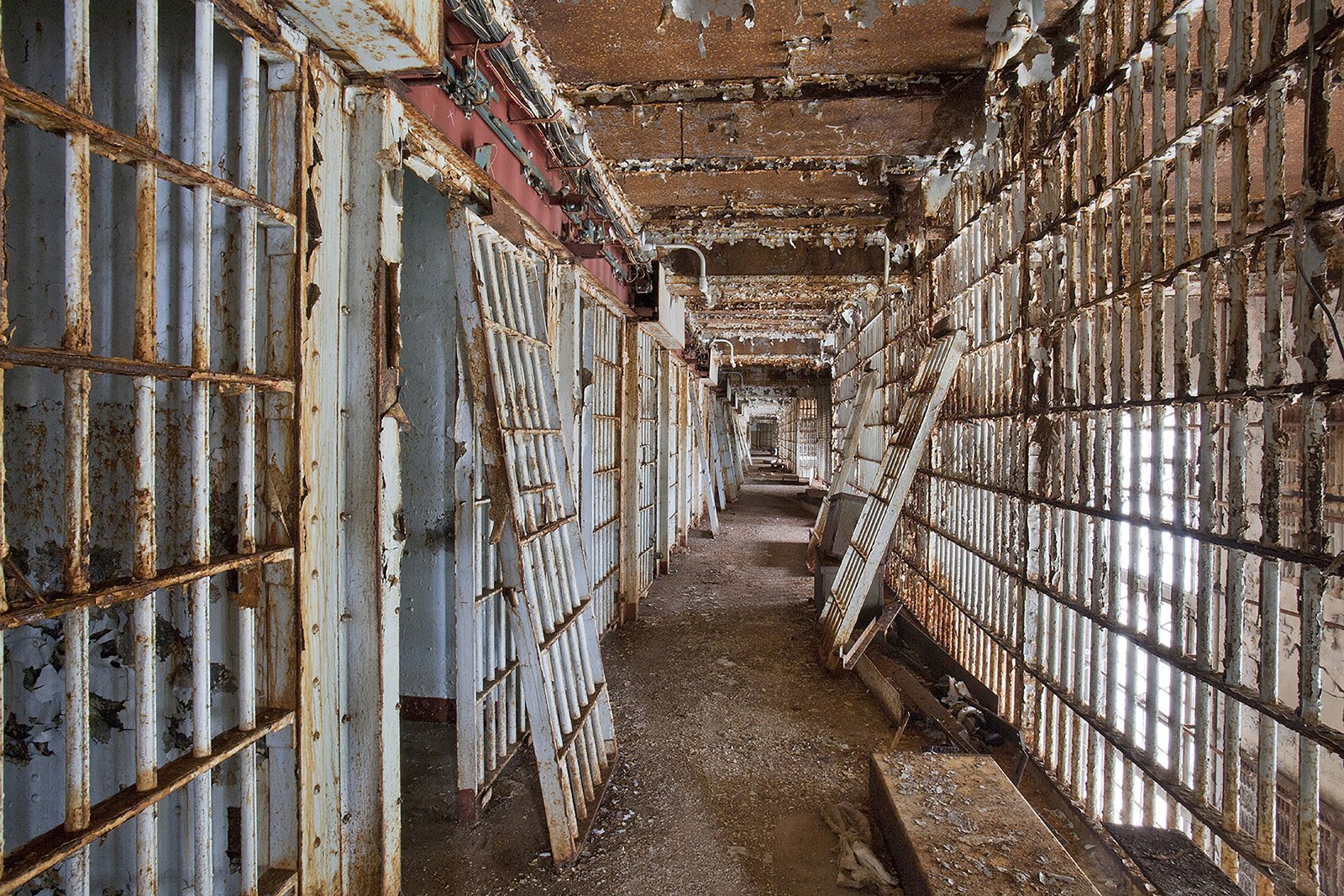 Urban Archeology & Modern Ruins — Essex County Penitentiary New Wing Cell Block