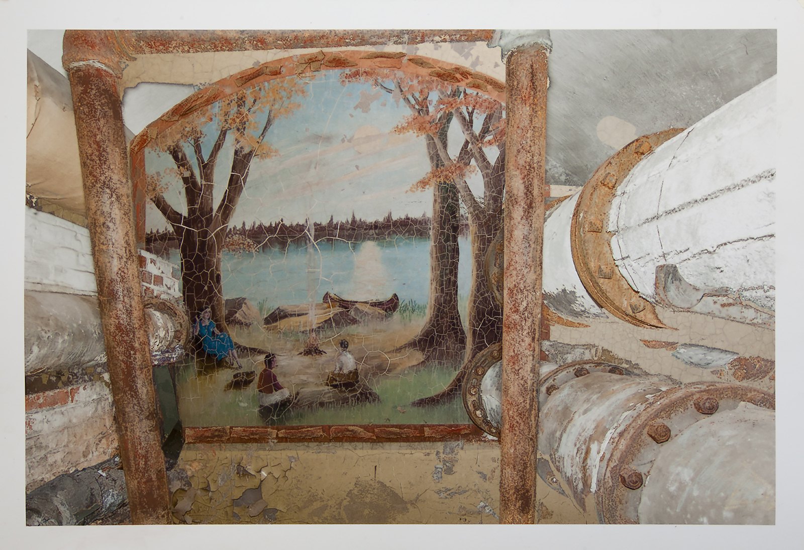 Urban Archeology & Modern Ruins — Overbrookasylum Collage